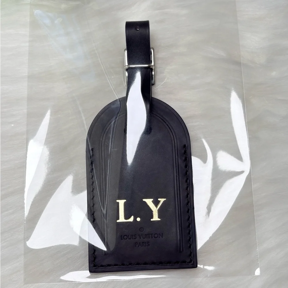 Louis Vuitton Black Luggage‎ Tag
